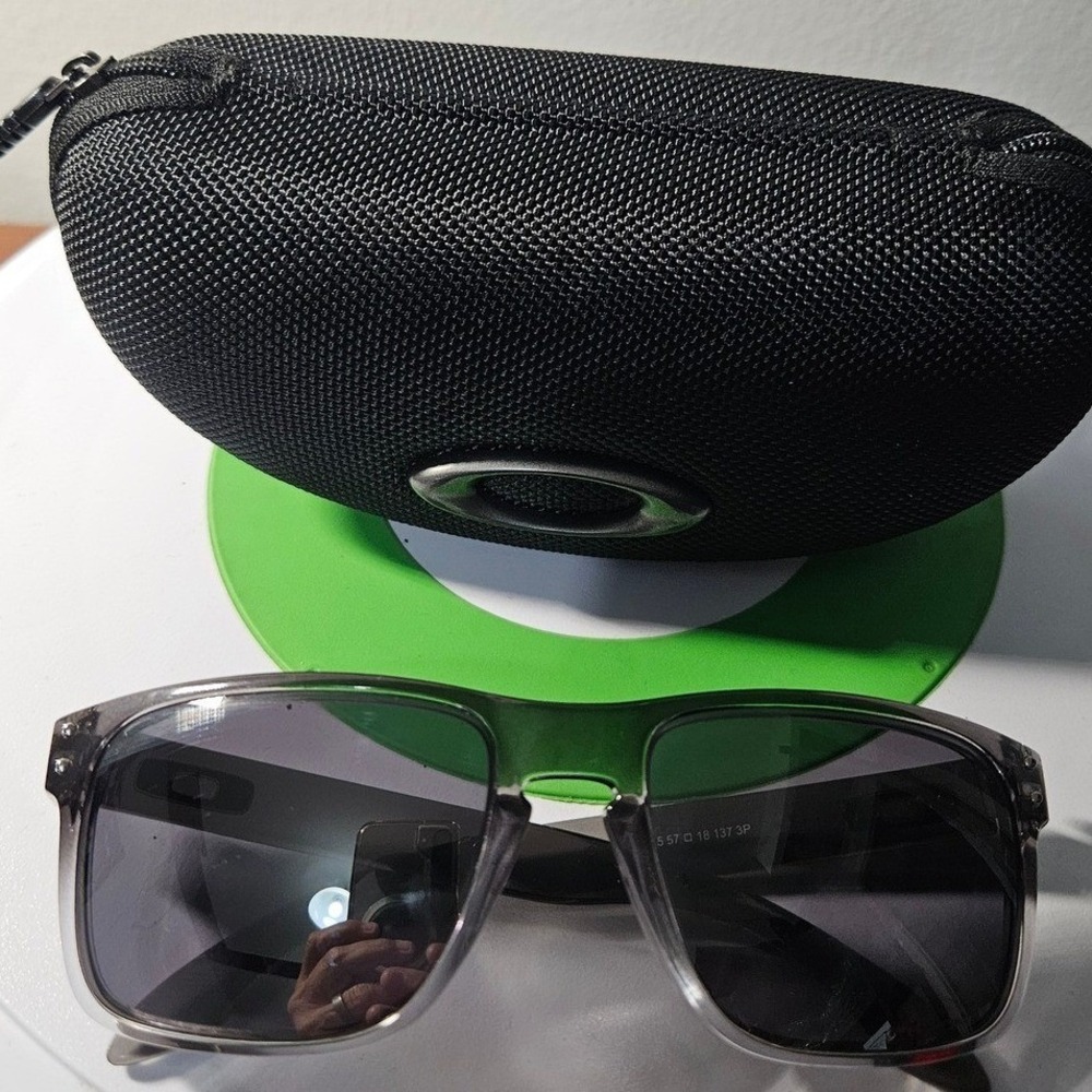 Oakley Holbrook Sunglasses Mens One Size Grey OO9102-O255 Square Sport